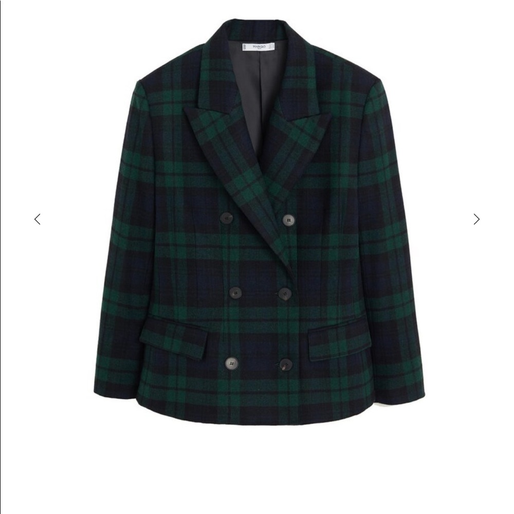 Structured Wool Blazer Mango - image 1